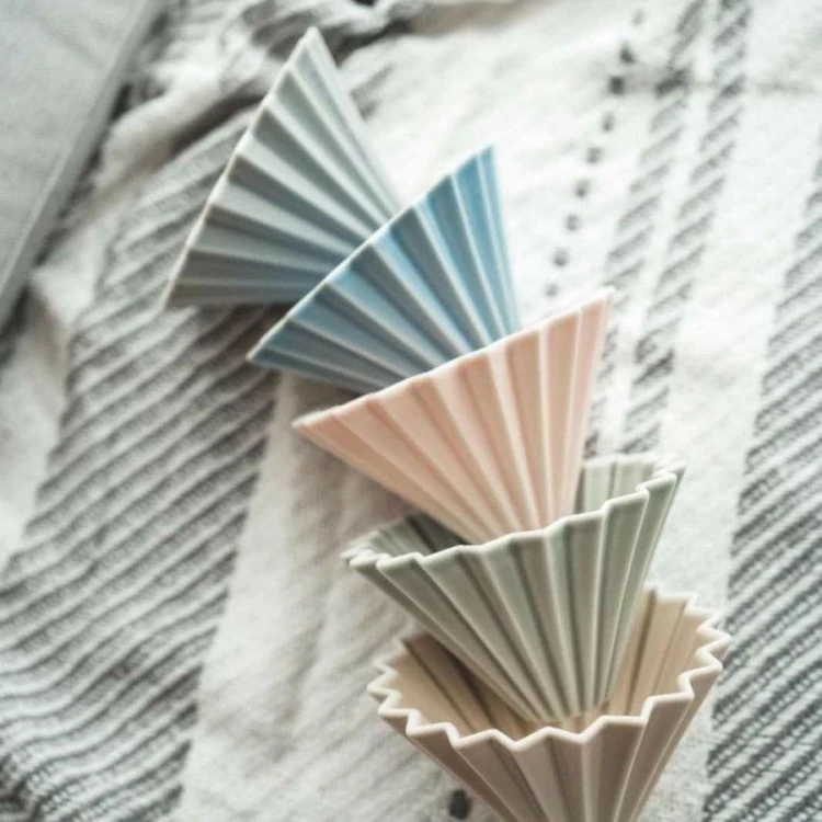 origami dripper S różowy | CoffeeLove