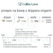 origami dripper m granatowy | CoffeeLove