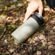 Kinto Travel Tumbler 350 ml sand beige | CoffeeLove