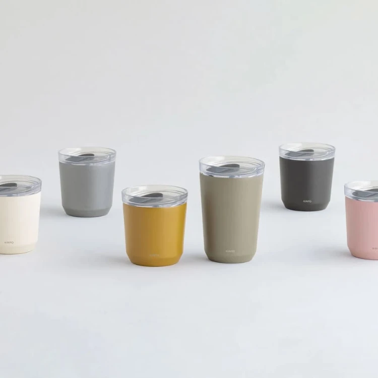 Kinto To Go Tumbler Black 240 ml | CoffeeLove