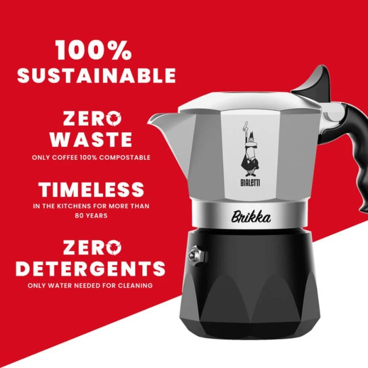 Bialetti New Brikka 2023 4TZ | CoffeeLove