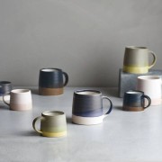 Kinto SCS-S03 mug black x brown 320 ml | CoffeeLove