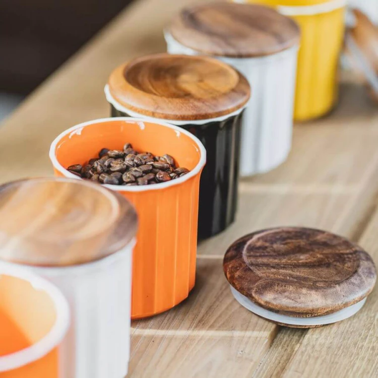 Origami Canister Black | CoffeeLove