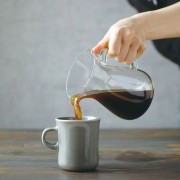 Kinto Zestaw z dripperem stalowym 4 Cup | CoffeeLove