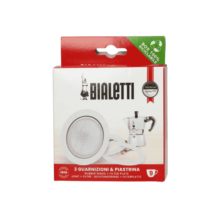 Bialetti uszczelki i sitko do kawiarek 9TZ | CoffeeLove