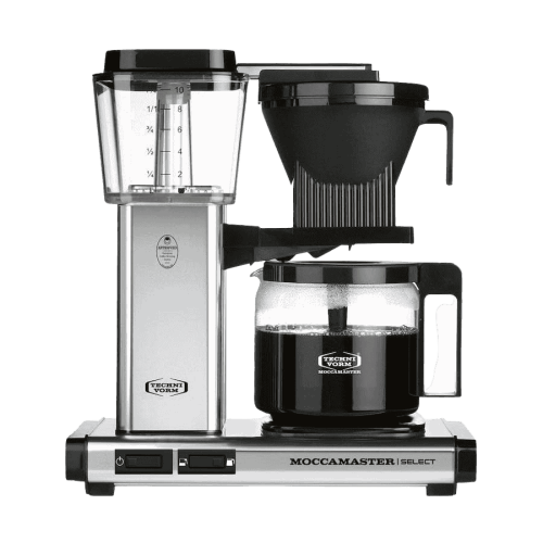 Moccamaster KBG 741 Select Polished Silver | CoffeeLove