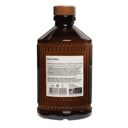 Bacanha syrop o smaku pistacjowym 400 ml | CoffeeLove
