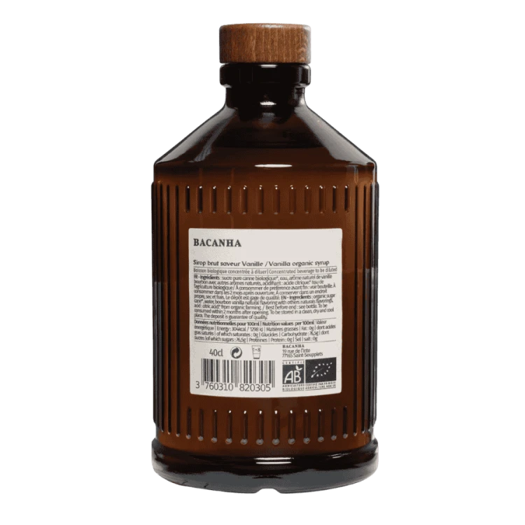 Bacanha syrop o smaku waniliowym 400 ml  | CoffeeLove