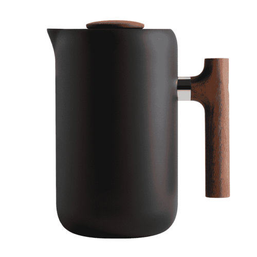 Fellow Clara French Press Czarny mat orzech | CoffeeLove