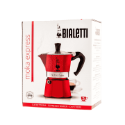Bialetti Moka Express czerwona 6TZ | CoffeeLove