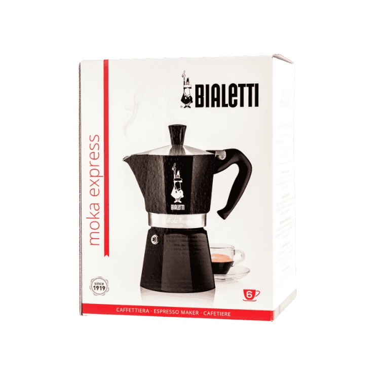 Bialetti Moka Express czarna 1TZ | CoffeeLove