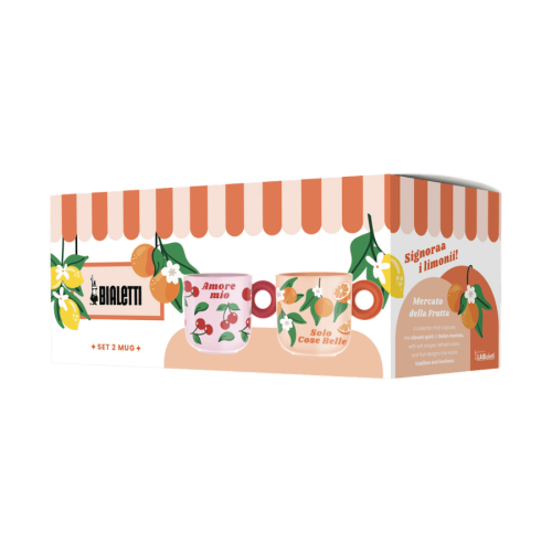 Bialetti Fruit Vibes zestaw 2 kubków 350 ml | CoffeeLove
