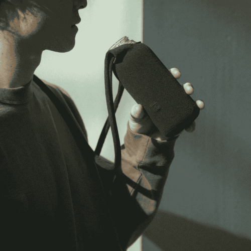 Kinto Futo bottle sling bag black | CoffeeLove