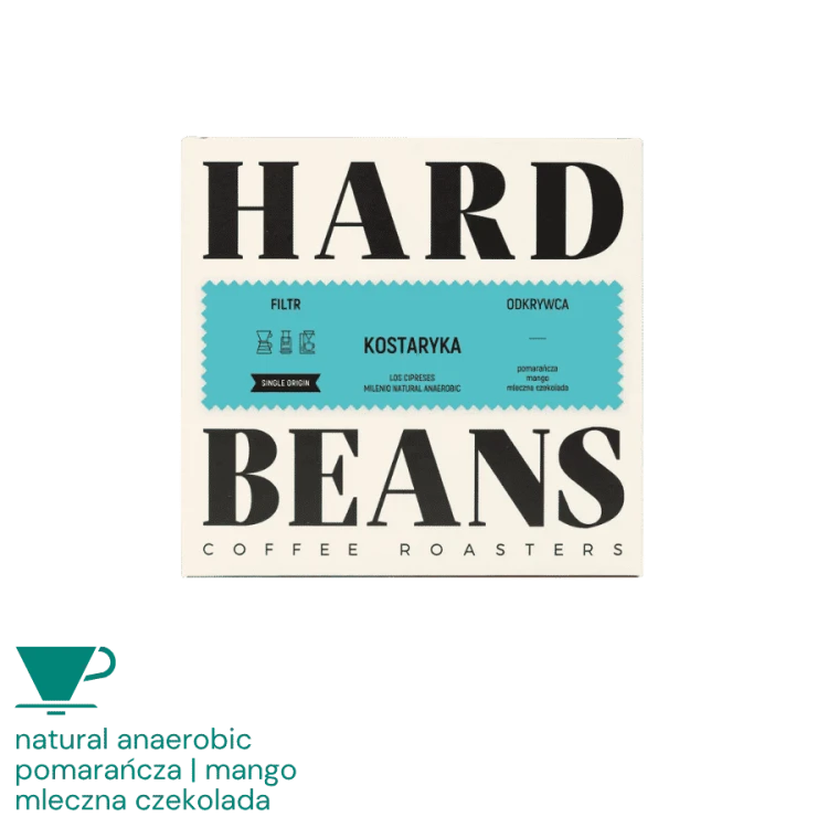 Hard Beans Kostaryka Los Cipreses Milenio Natural Anaerobic filter 200 g | CoffeeLove