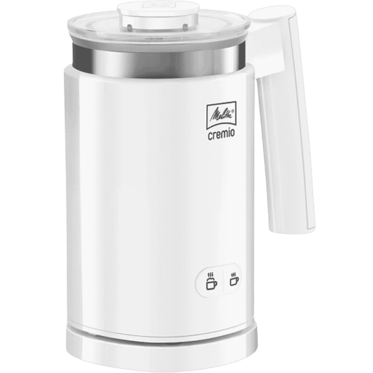 Melitta Cremio elektryczny spieniacz do mleka biały | CoffeeLove