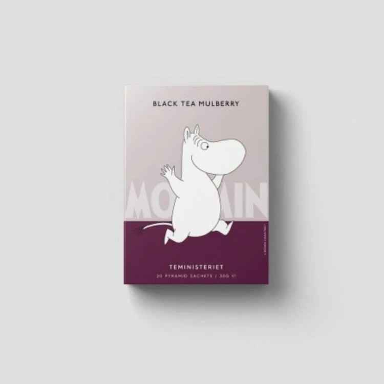 Moomin Black Tea Mulberry piramidki | CoffeeLove