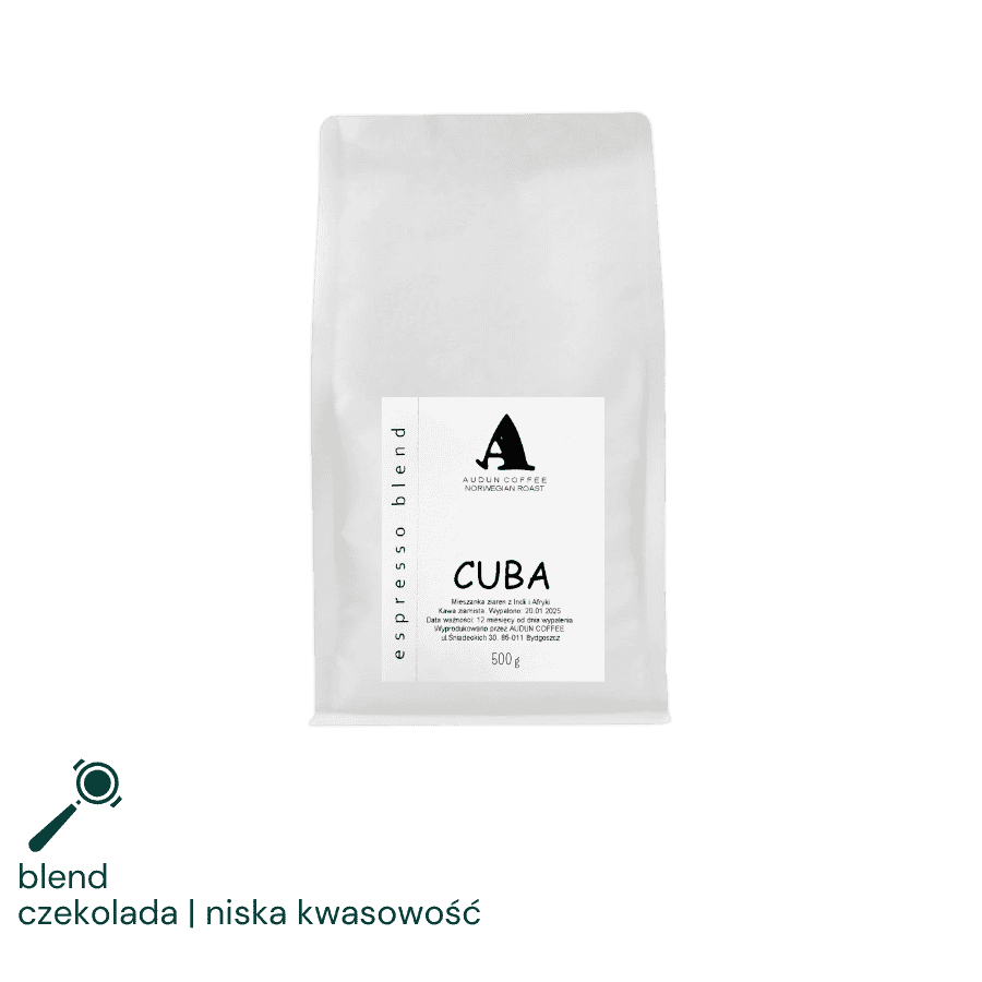 Audun Cuba Blend Espresso 500g | CoffeeLove