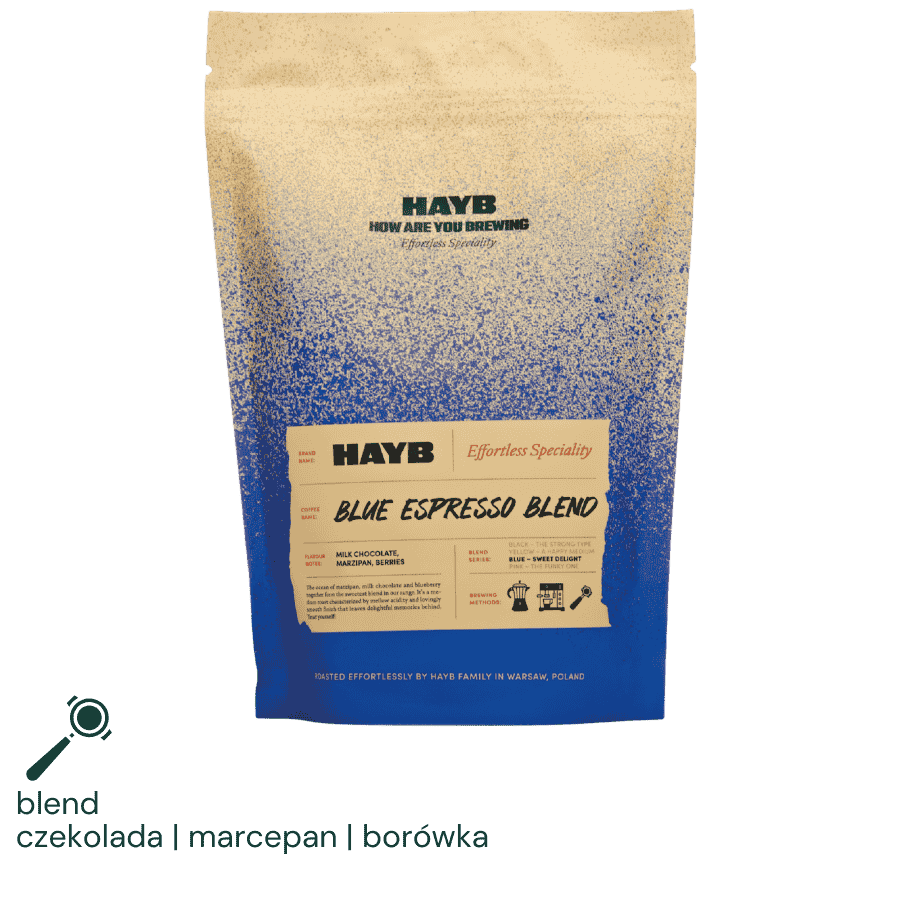 HAYB Blue Espresso Blend 1 kg | CoffeeLove
