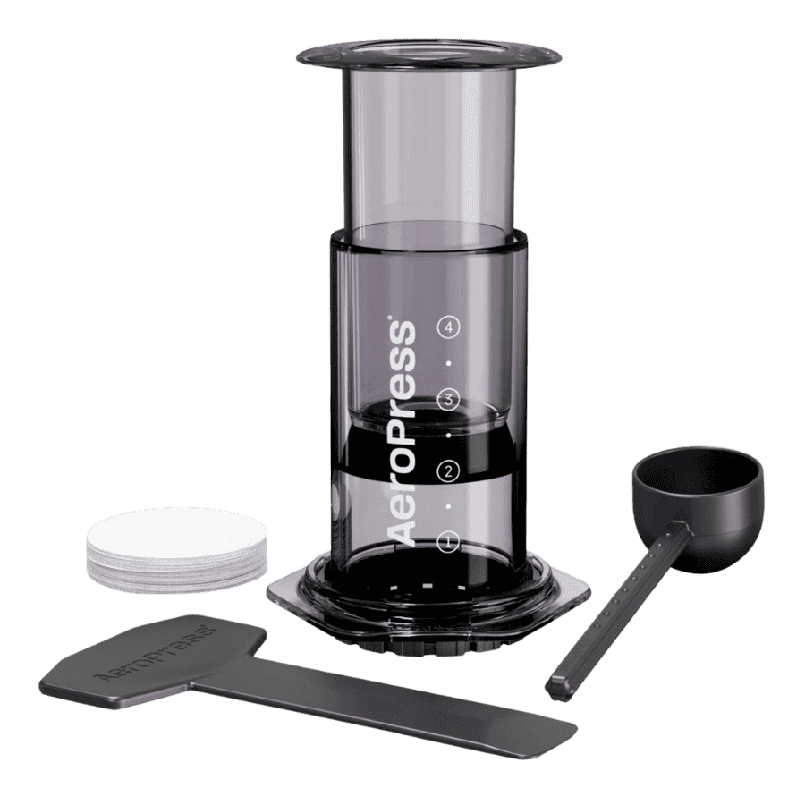 AeroPress Clear Black Coffee Maker | CoffeeLove