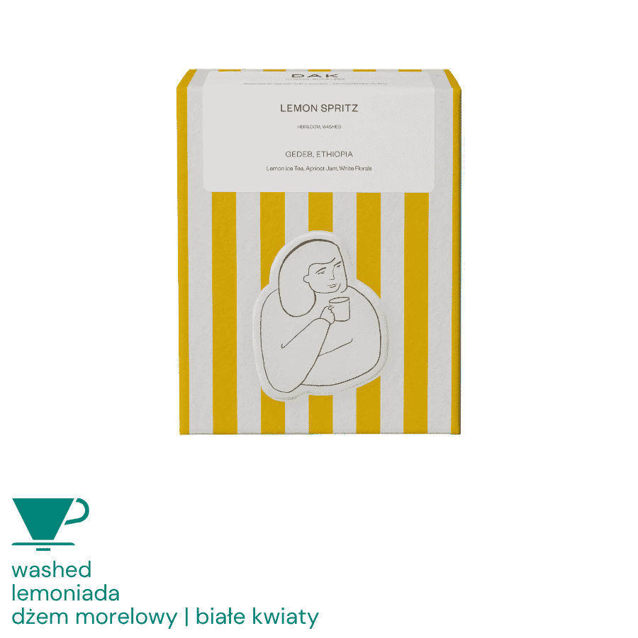 DAK Etiopia Lemon Spritz filter 200 g | CoffeeLove